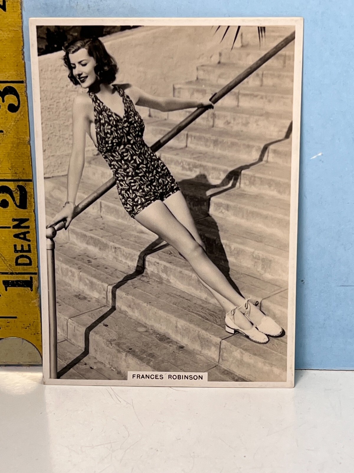1930's Real Photographs State Express Tobacco Pinup Card 