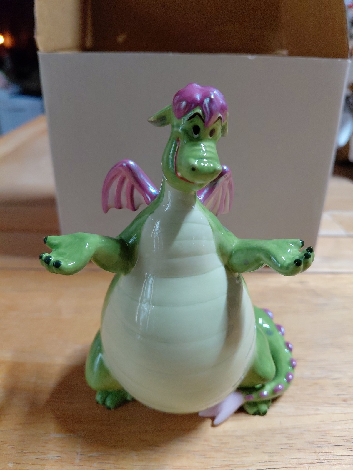 RARE vintage Pete’s Dragon Elliot porcelain figurine