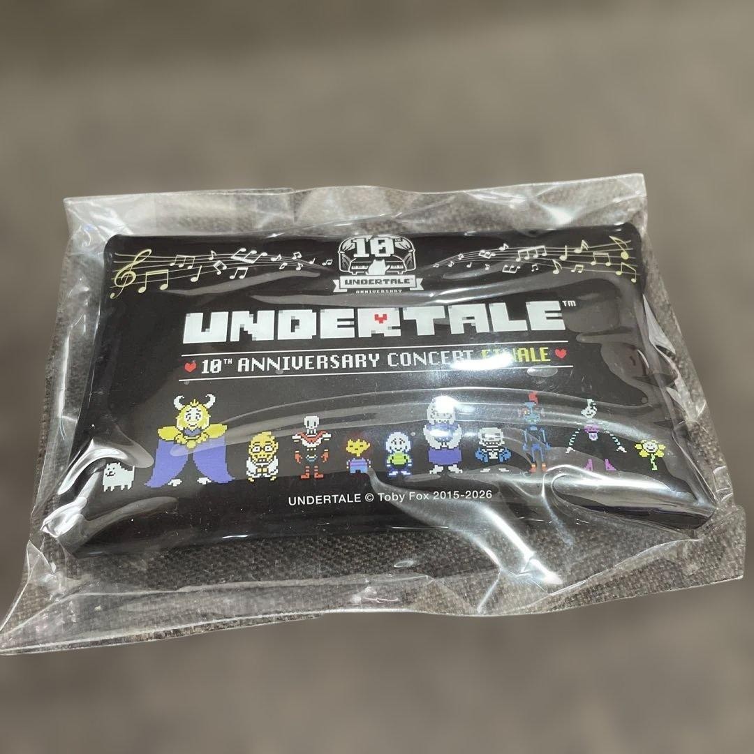 UNDERTALE 10th Anniversary Concert Case Pouch SS Seat Bonus