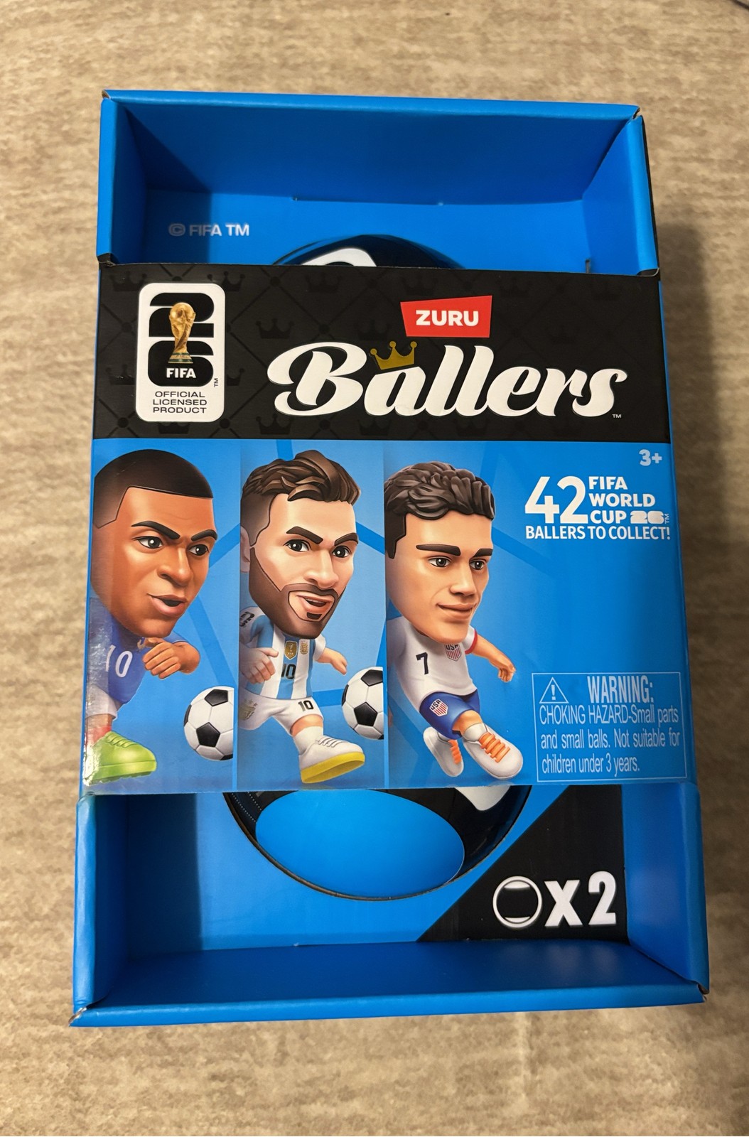 ZURU FIFA World Cup 2026 Ballers Series 1 Soccer Player 2-Pack ZURU FIFA World Cup 2026 Ballers Series 1 Soccer Player 2-Pack