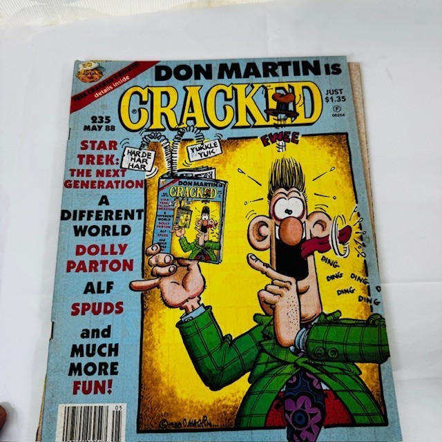 Mad Cracked Magazine You Pick 1980's  Hulk Hogan Star Wars Trek Super Mario OJ