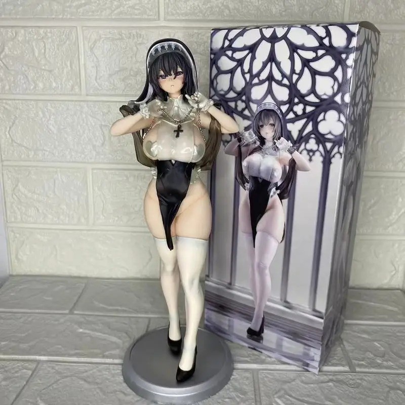 Sexy Hentai Anime Nun Ecchi Figure Toy Limited Edition Model Statue New 26cm