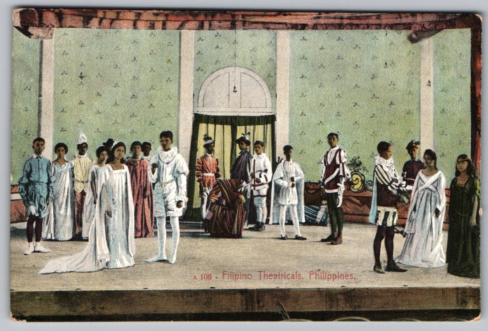 c1910s - Filipino Theatricals Philippines Postcard - P34