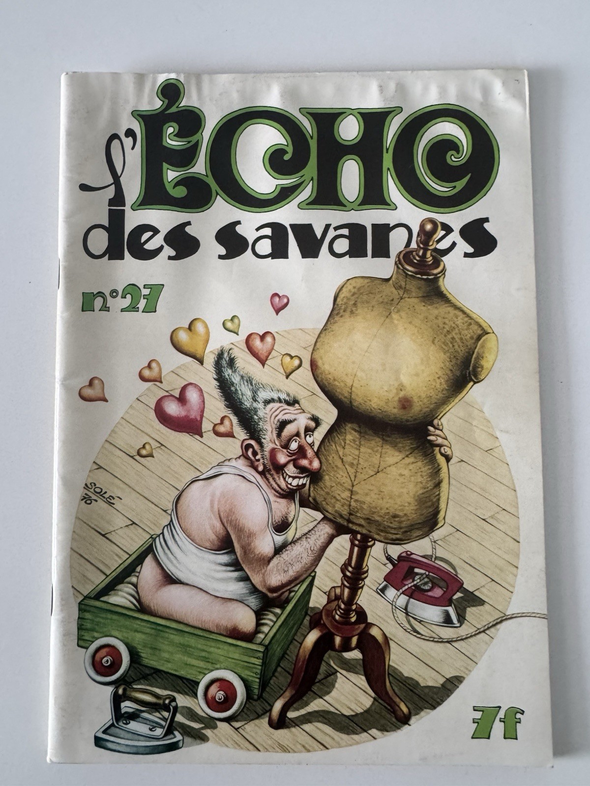 L’ÉCHO DES SAVANES #27 1976 French Underground Comic Magazine