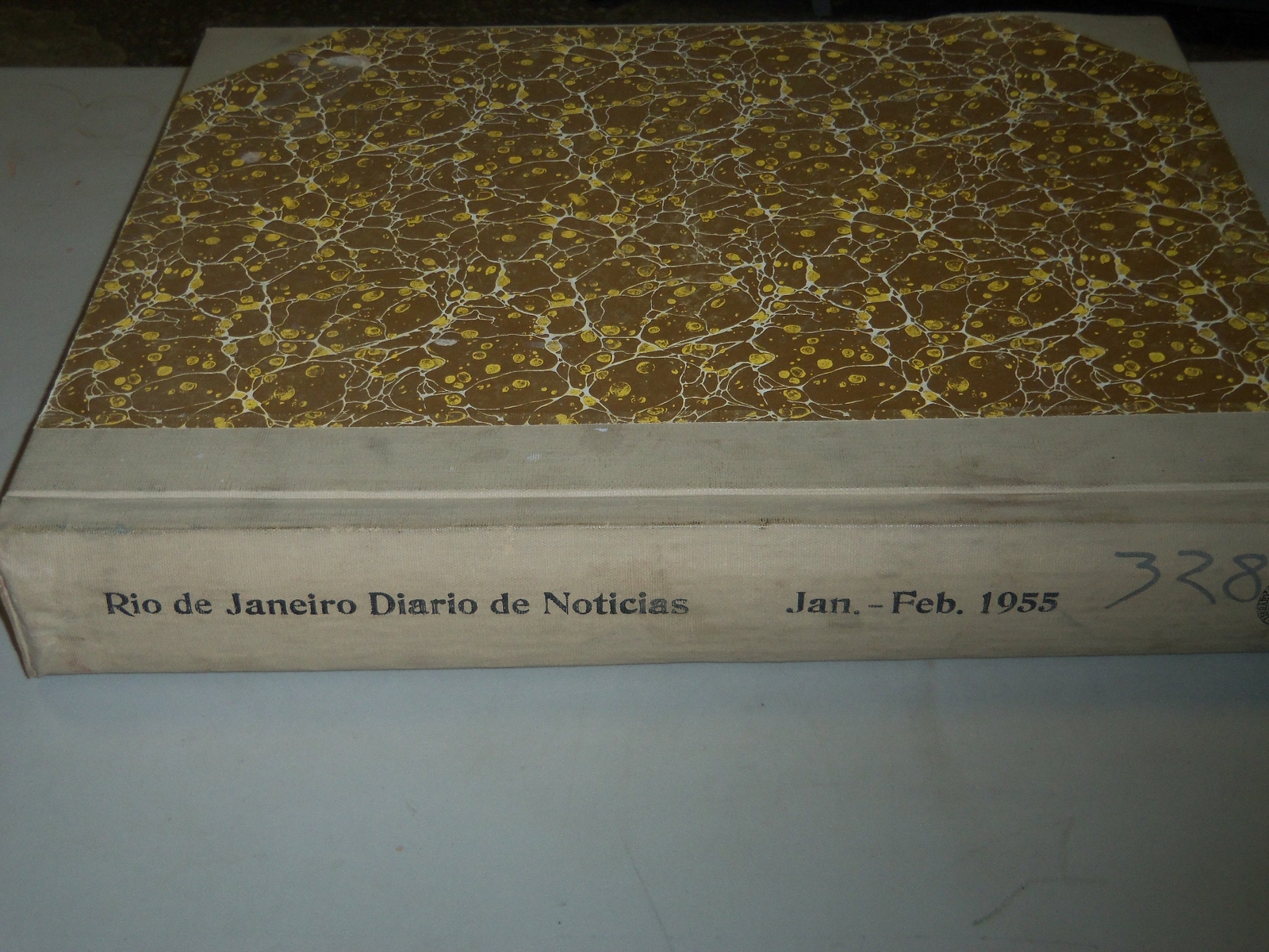 1955 JAN-FEB RIO DE JANEIRO DIARIO NEWSPAPER BOUND VOLUME - SPANISH - BV 64 1955 JAN-FEB RIO DE JANEIRO DIARIO NEWSPAPER BOUND VOLUME - SPANISH - BV 64