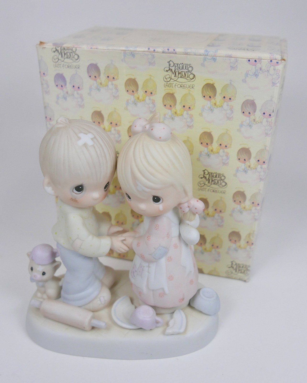 Vintage Enesco Precious Moments Forgiving is Forgetting 1982