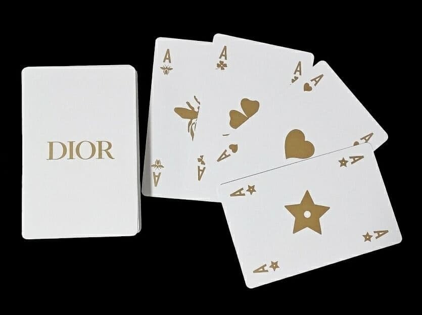DIOR Welcome Gift Playing Cards 2025 Novelty JEU DE CARTES EXCLUSIF