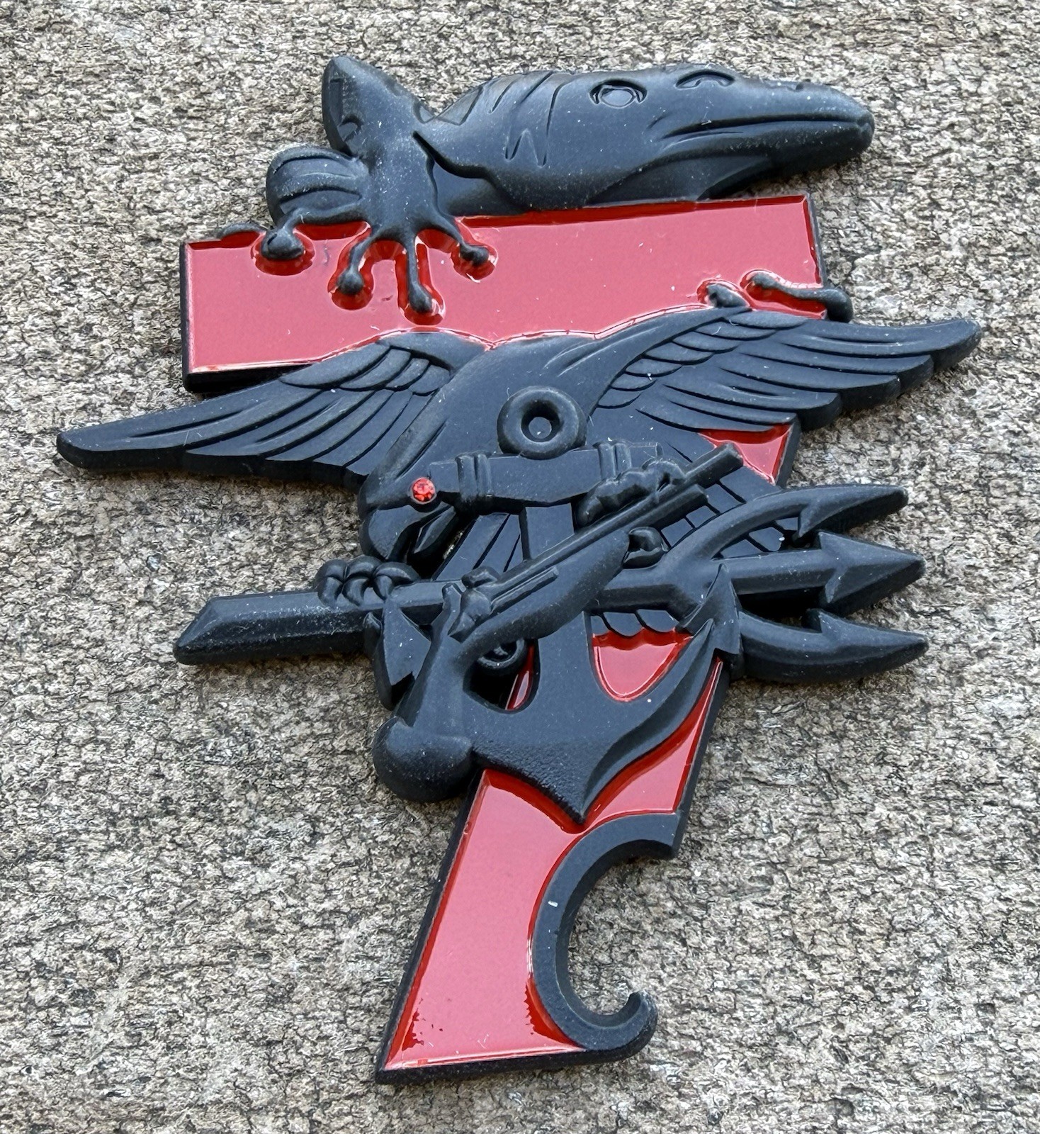 Awesome NSW Navy Seal Team Seven Challenge Coin ST7