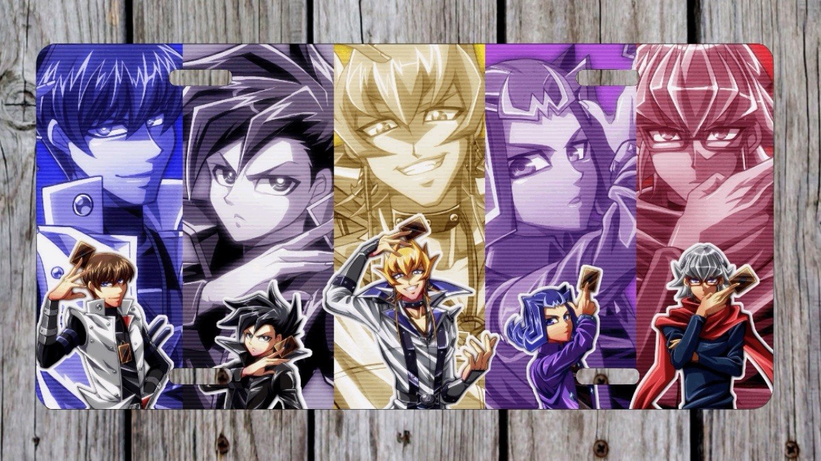 Yu-Gi-Oh Anime Metal License Plate Sign Disney