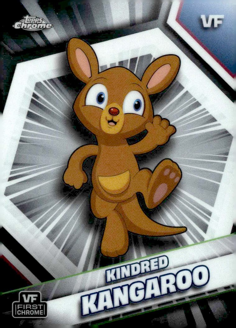 2026 Topps Chrome VeeFriends #108 Kindred Kangaroo