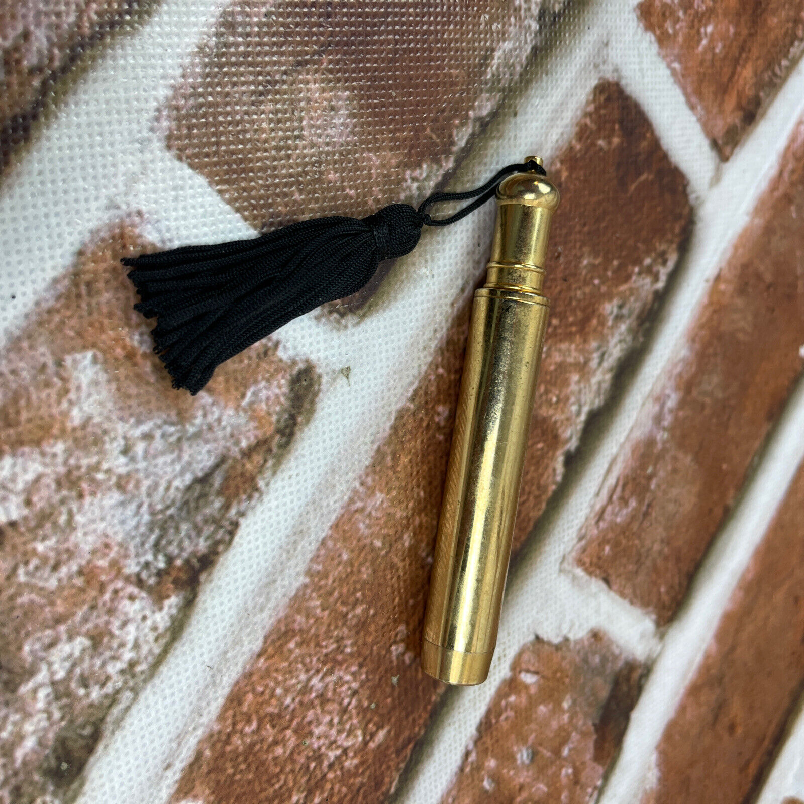 Vintage Perfume Wand, Purse Vial, 1970\'s-1980\'s, Gold Tone, Rare French London