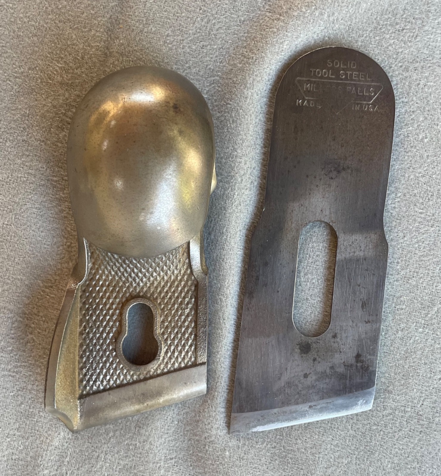 Vintage Millers Falls No. 07 Plane Cap and Blade
