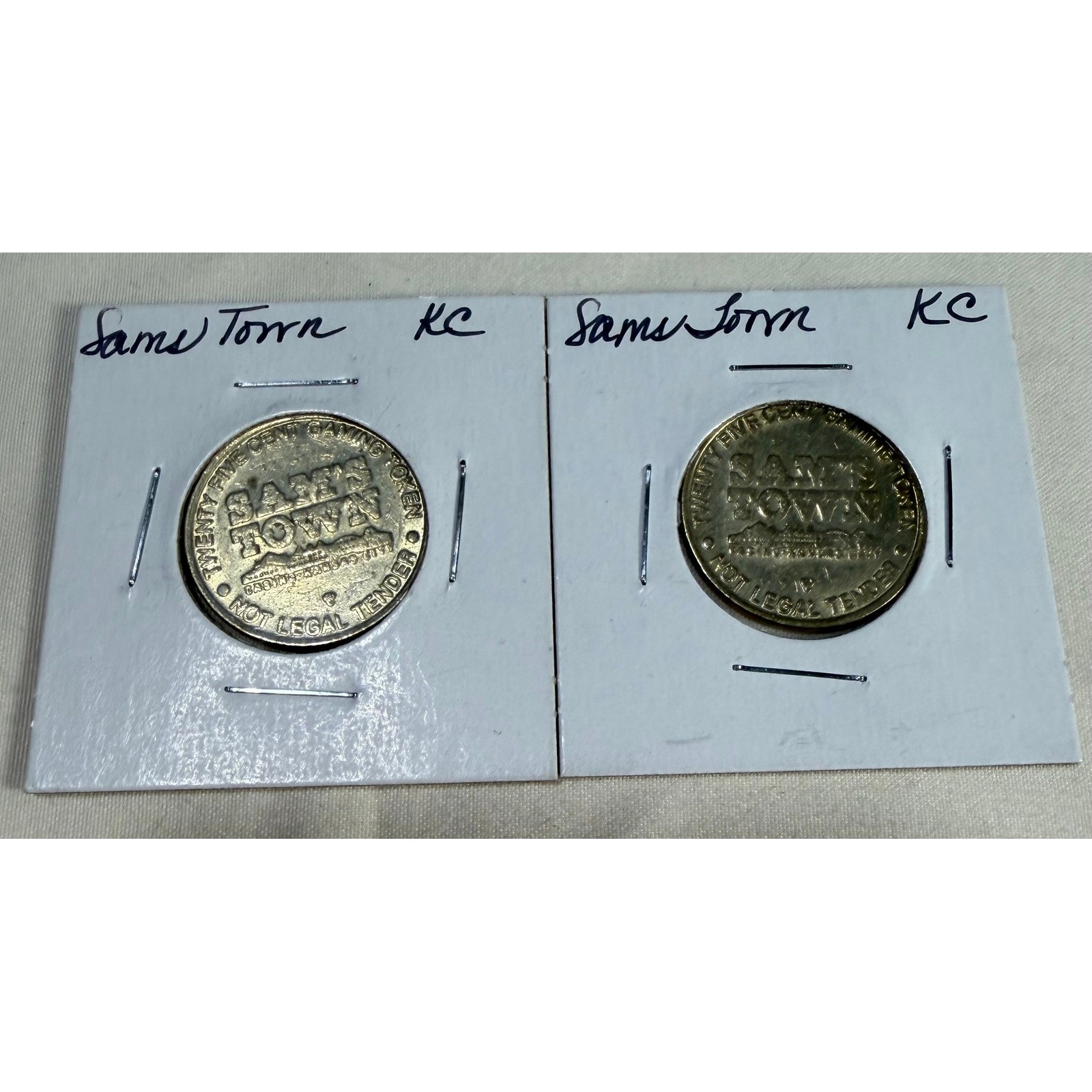 Vintage Sam Boyd's California & Sam's Town Las Vegas Casino Gaming Tokens Lot