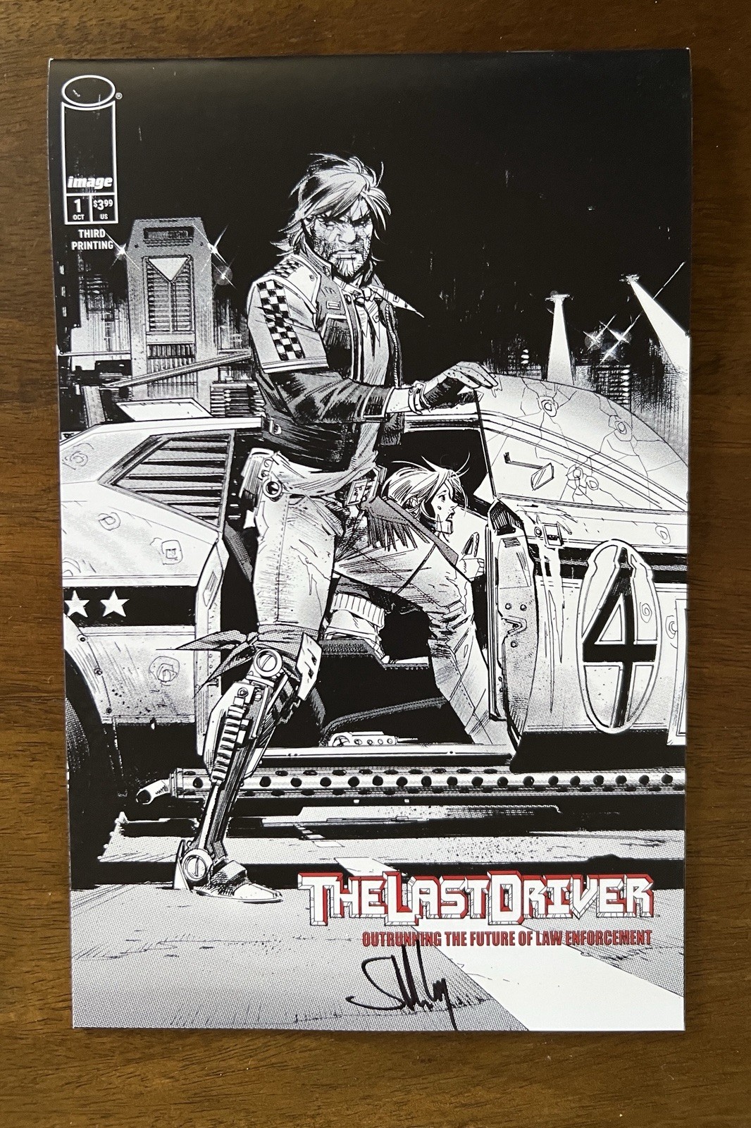The Last Driver #1 3rd Print NYCC 2026 1 in 500 SIGNED Sean Murphy Robocop Cover