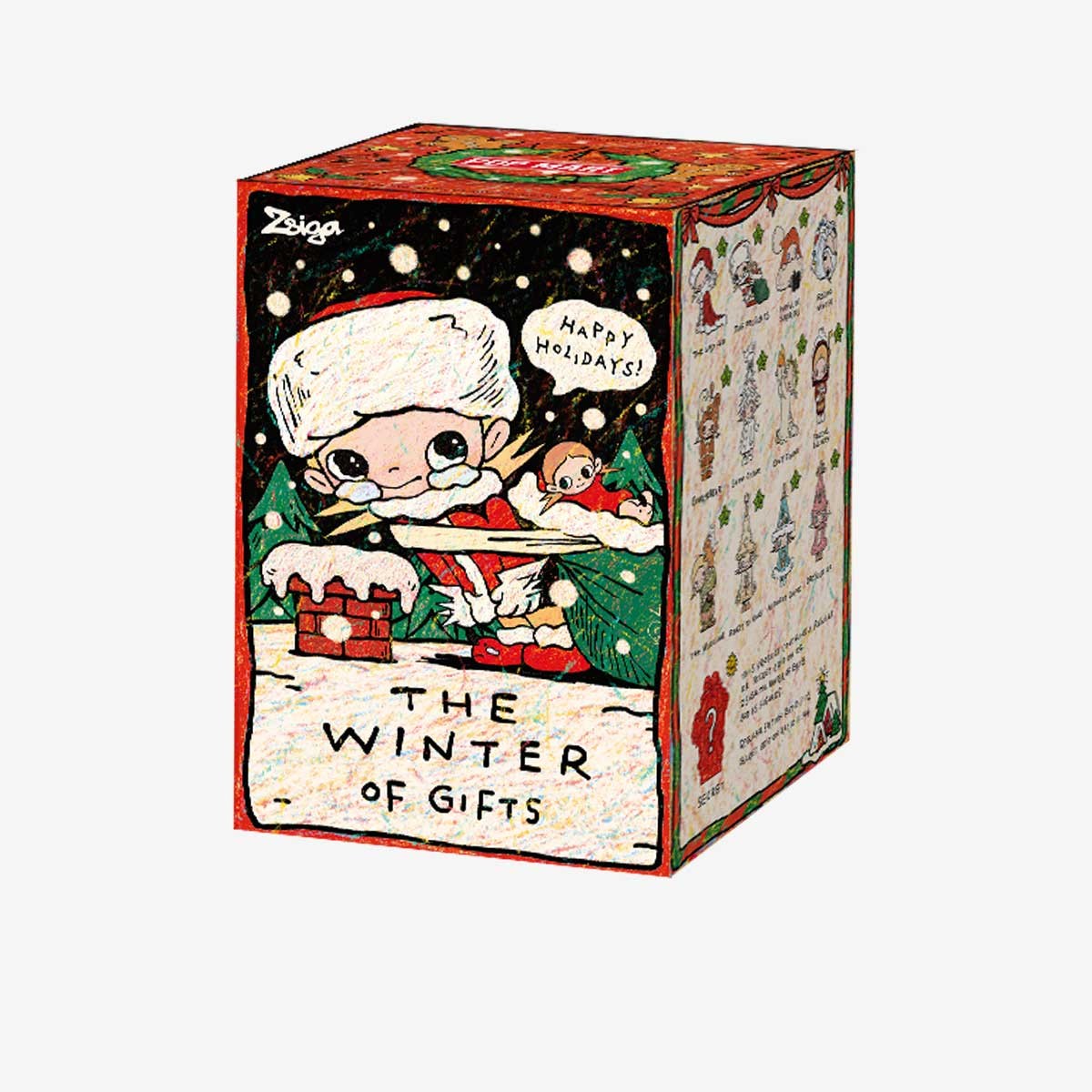 POP MART Zsiga The Winter of Gifts Series Vinyl Figure Blind Box AUTHENTIC