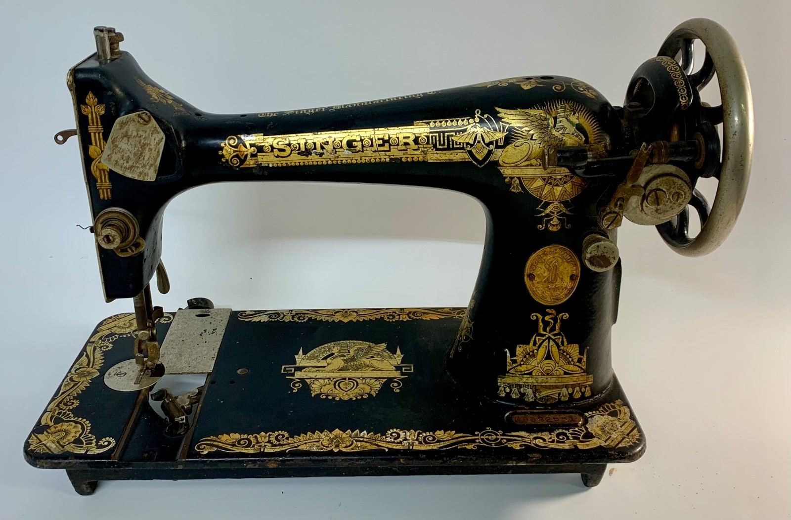 Antique 1922 SINGER SEWING MACHINE MODEL 127 \