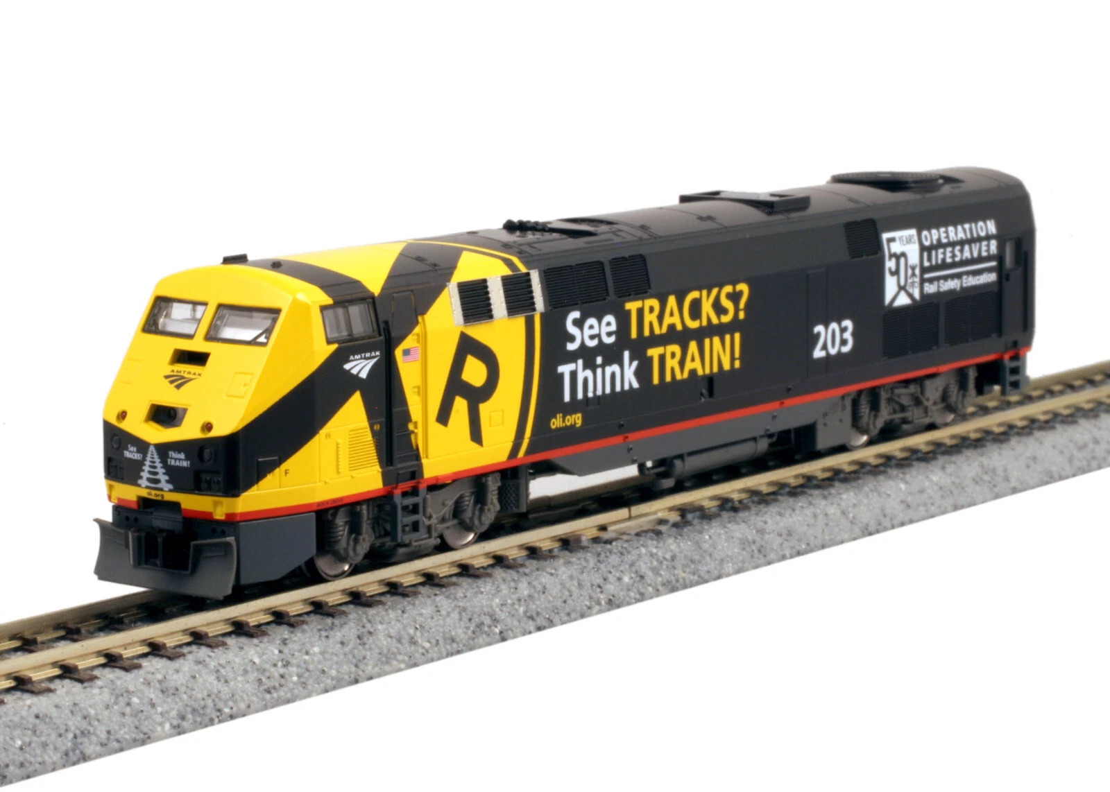 N P42 Amtrak Operation Lifesaver #203 w/