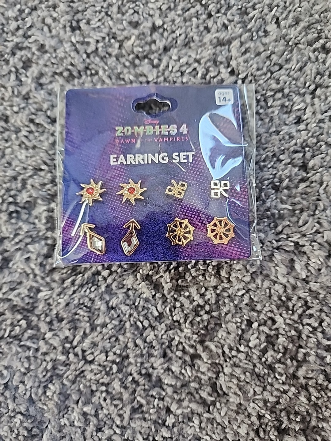 Disney Zombies 4 Dawn Of The Vampires Earring Set Disney Zombies 4 Dawn Of The Vampires Earring Set