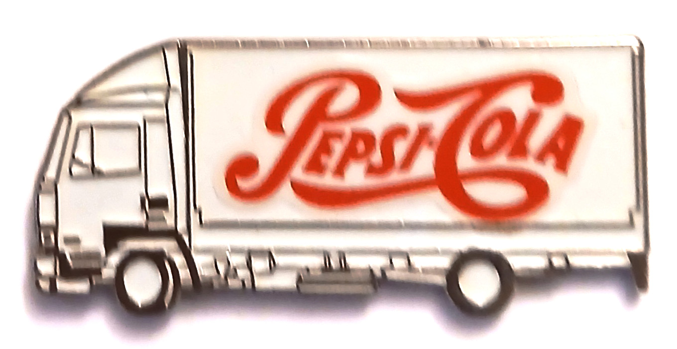 PEPSI COLA TRUCK RARE VGT PEPSI DELIVERY PIN PEPSI PINS PEPSI COLA HAT LAPEL PIN