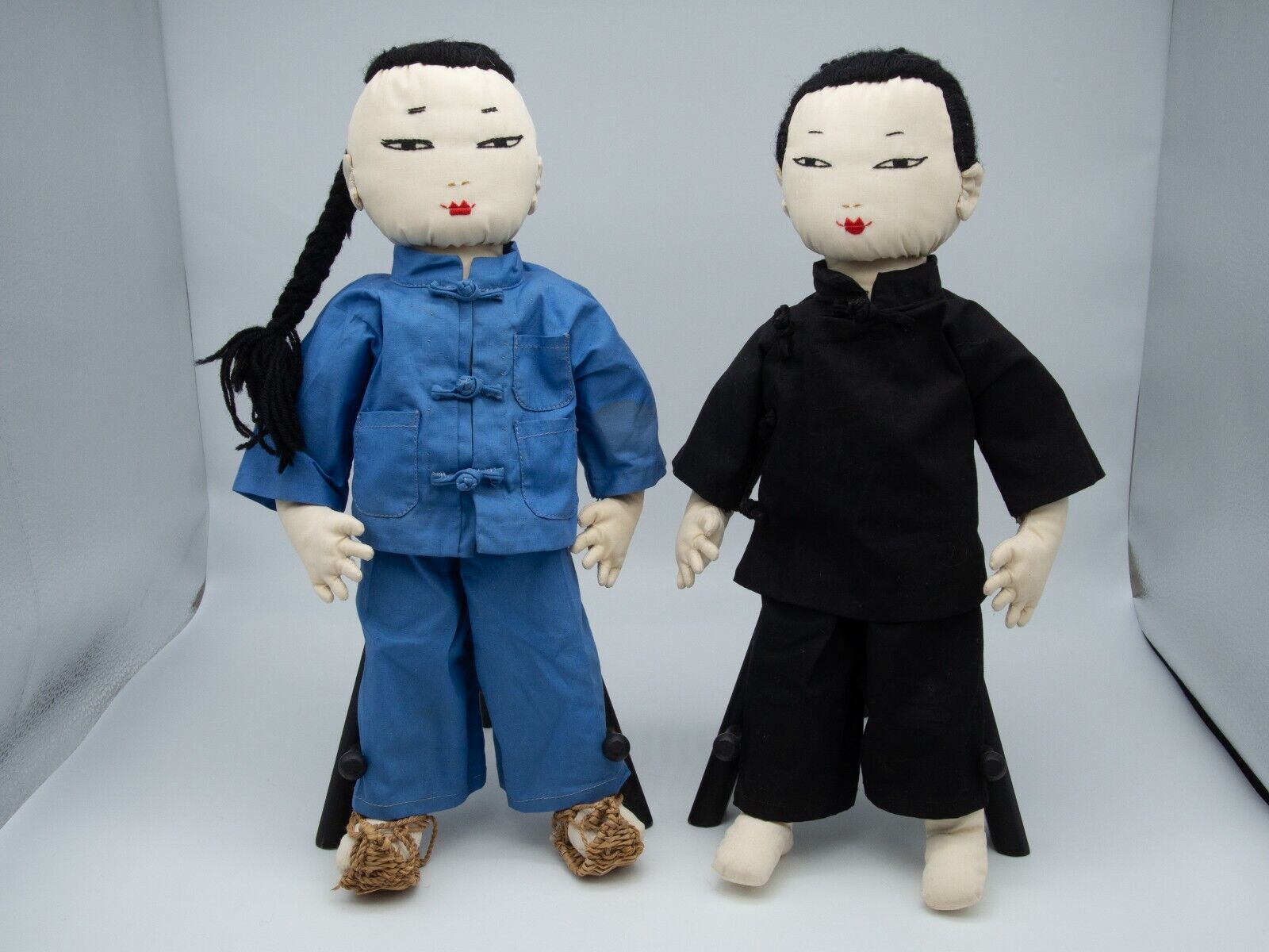 Japanese ADA LUM Dolls Lot of 2 Rare Vintage 