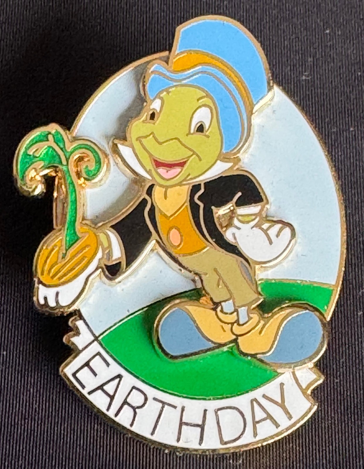 2009 Disney Trading Pin Jiminy Cricket Earth Day Soda Fountain LE 300