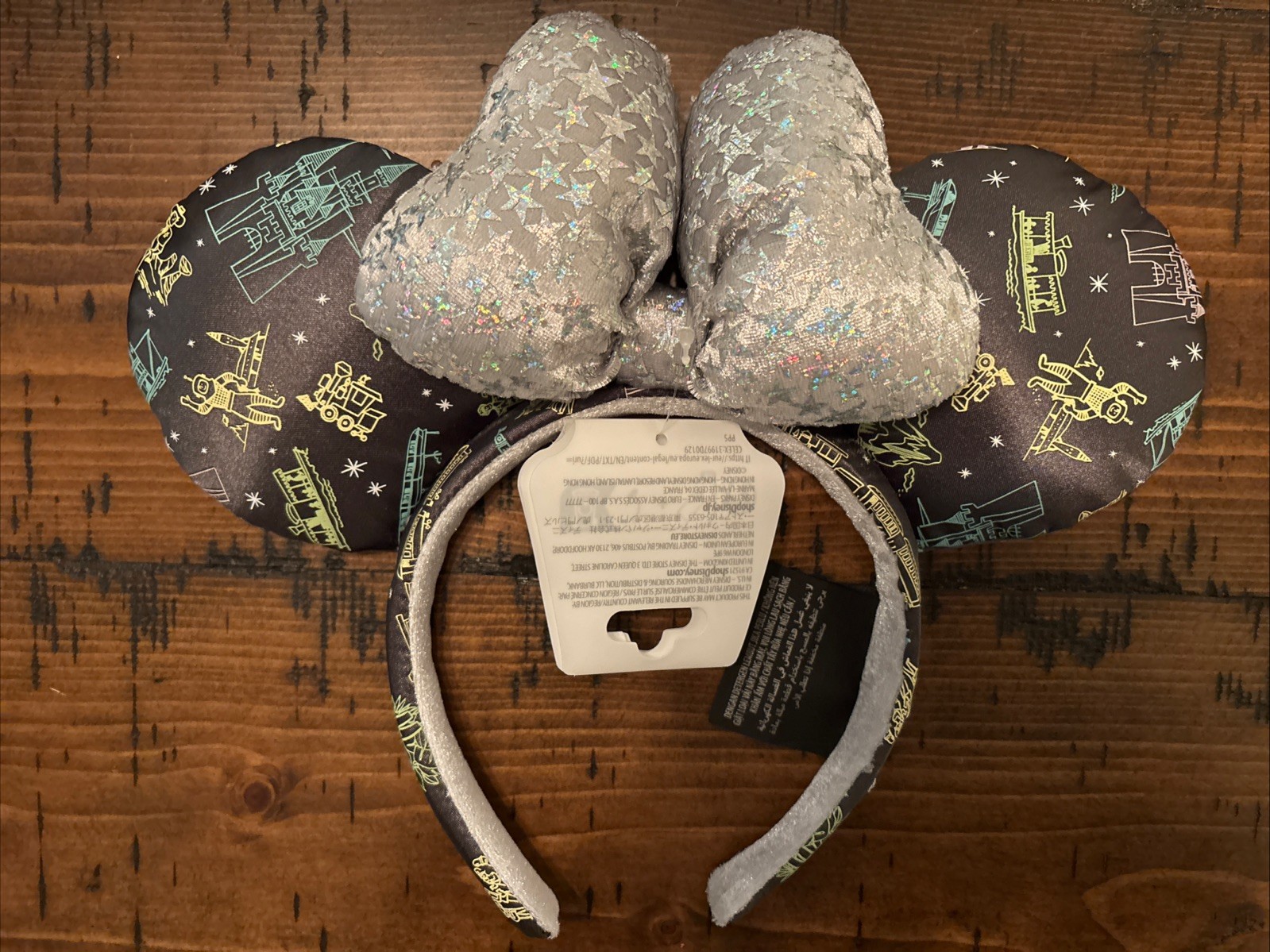 NEW 2023 Disneyland - Park Icons Ear Headband Disney 100th Anniversary
