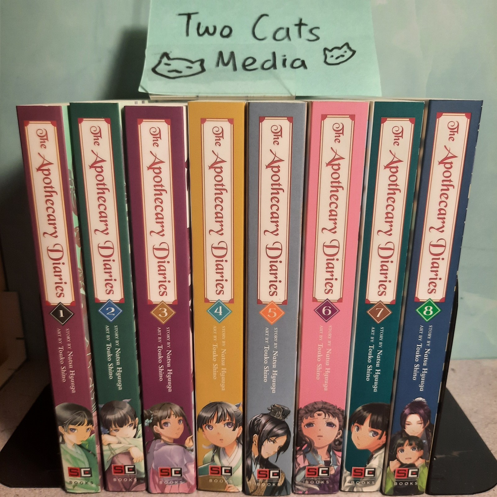 📚 The Apothecary Diaries Vol. 1-9 Official ENG Light Novel Variation Listing