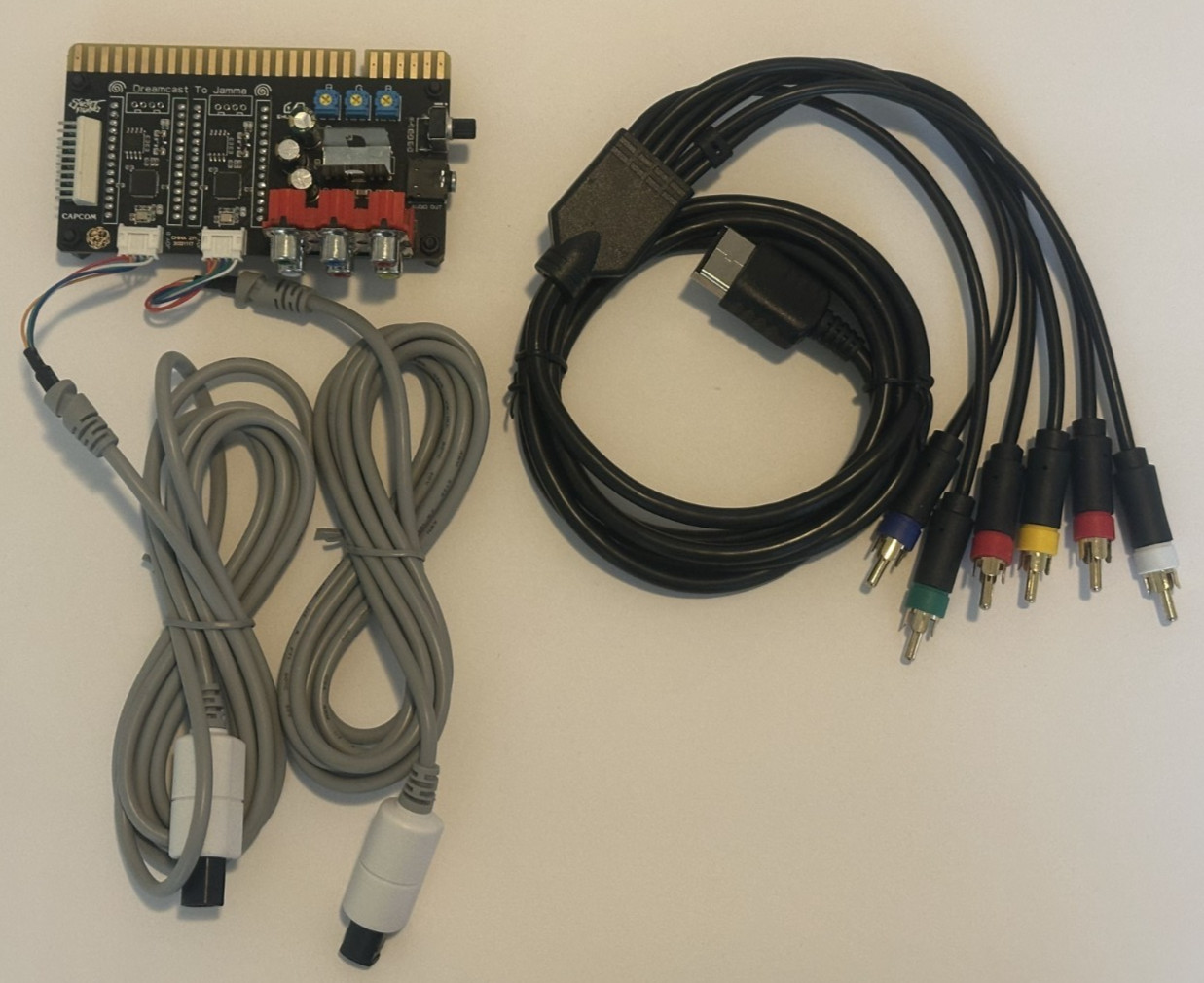 SEGA DREAMCAST to JAMMA Arcade Game Board - New Version PCB RGBHS SEGA DREAMCAST to JAMMA Arcade Game Board - New Version PCB RGBHS