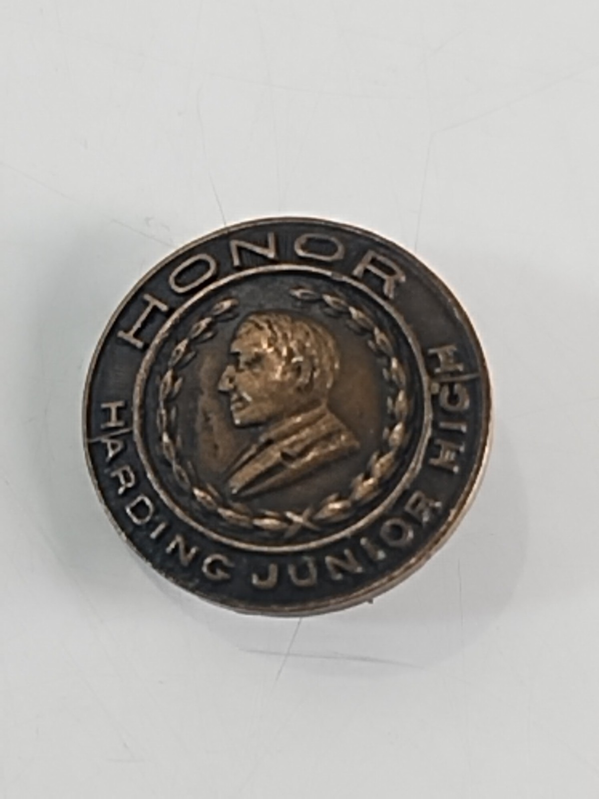 Vintage Harding Junior High School Honor Lapel Pin Pennyslvania Indiana Antique 