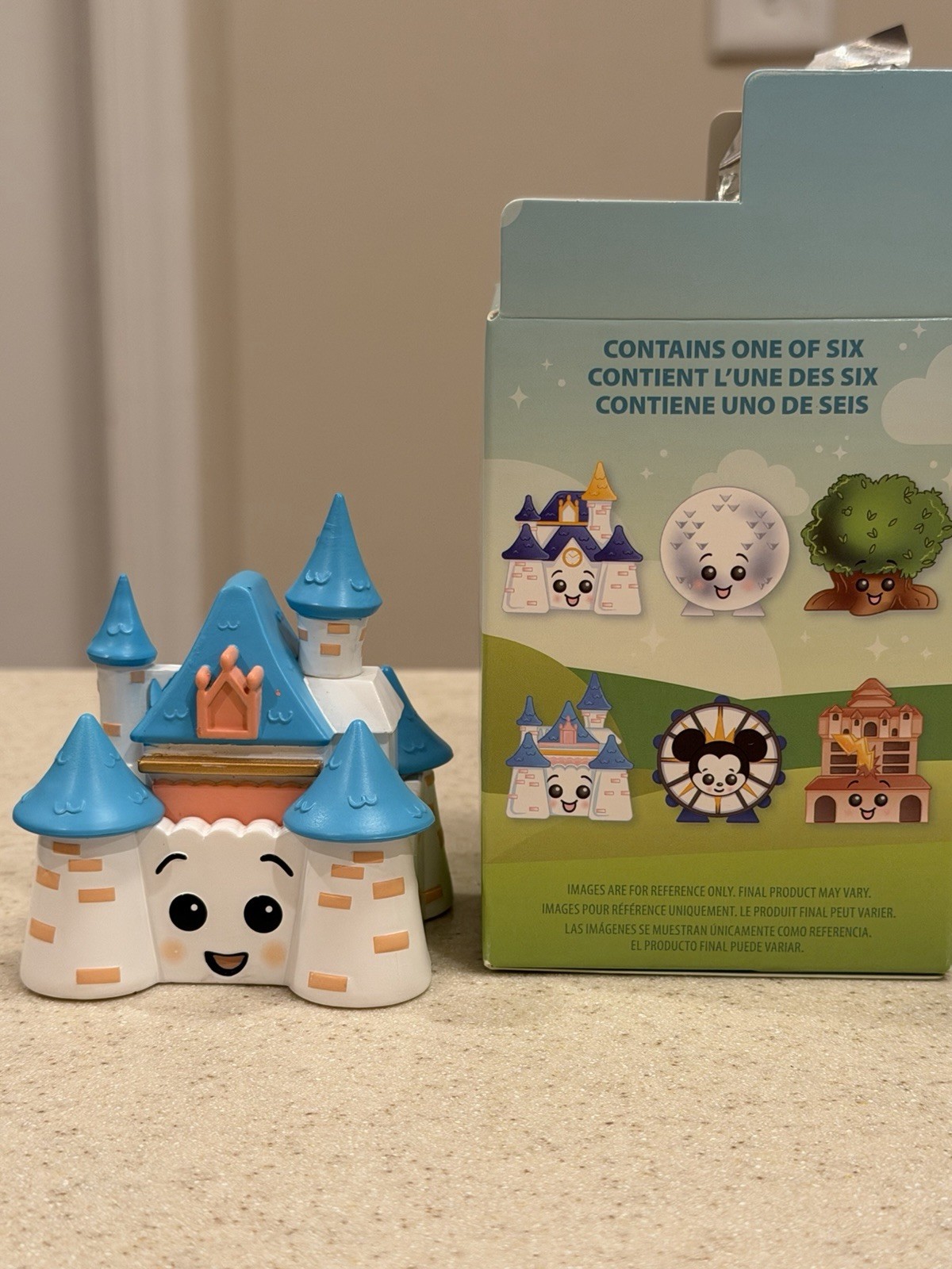 Disney Parks Cutie Mystery Figurine Blind Box Castle DLR