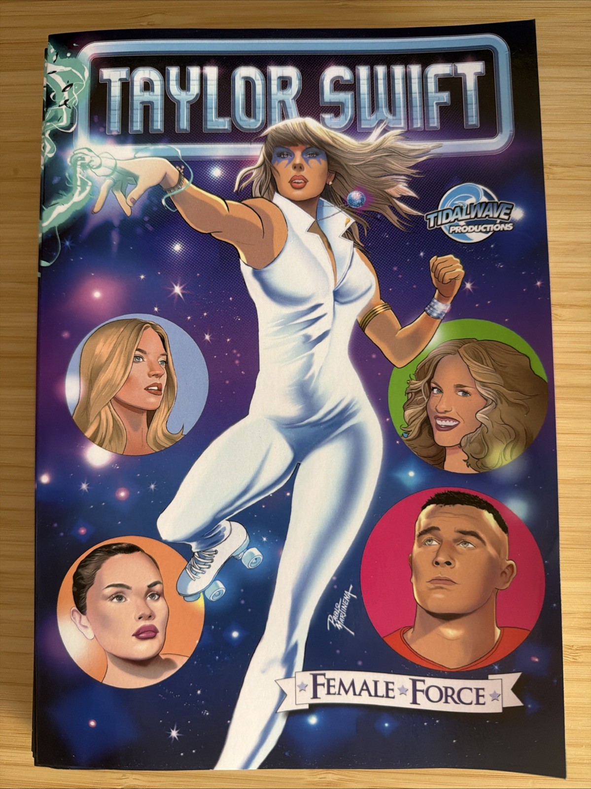 10x Female Force Taylor Swift Comic Book DAZZLER Homage Variant Exact comics