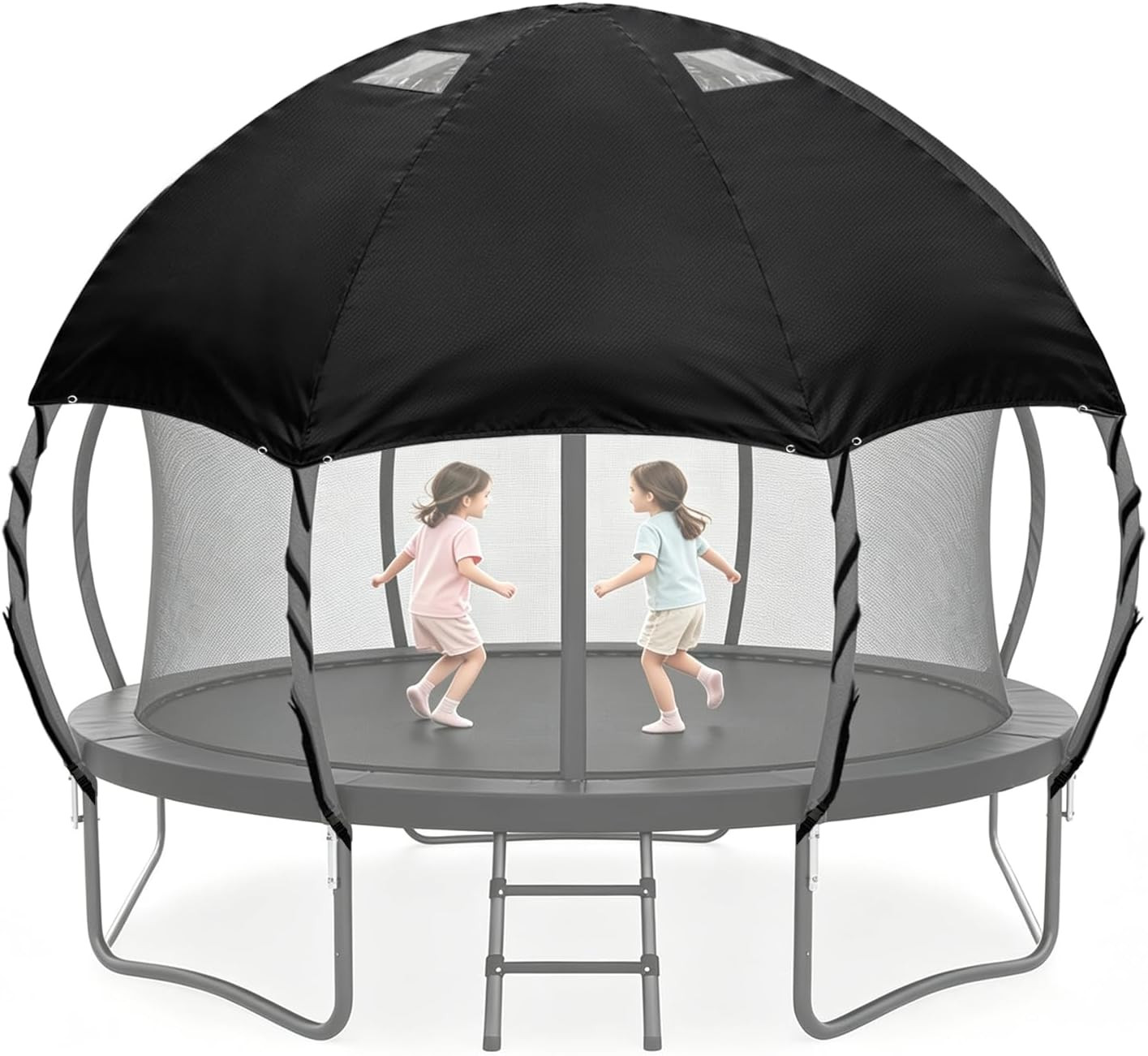 Trampoline Cover 8-10FT Waterproof Heavy Duty – All-Weather Outdoor Dome Tent wi Trampoline Cover 8-10FT Waterproof Heavy Duty – All-Weather Outdoor Dome Tent wi