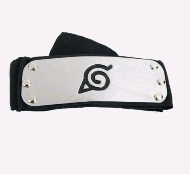 Naruto Shippuden Konoha Headband Official Leaf Village Ninja Cosplay Gift