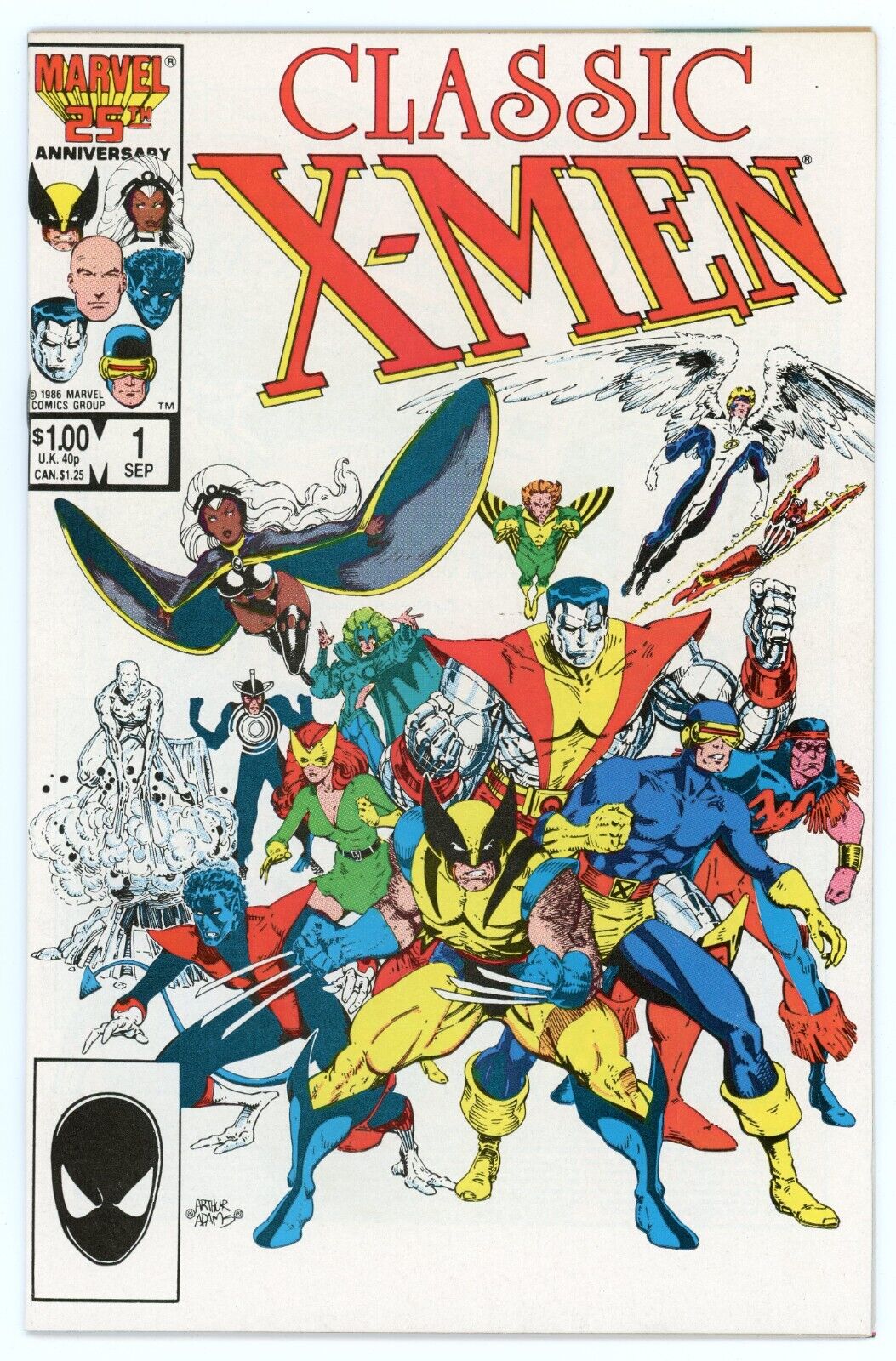 Classic X-Men #1 Marvel Comics 1986