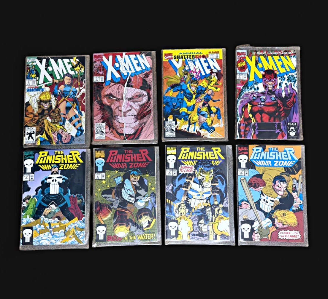 Vintage 90s Comic Book Lot (20 Issues) Marvel DC Valiant Aliens X-Men Punisher 