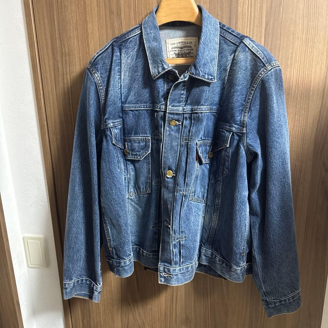 Levi\'s x sacai Denim Jacket L 401 Collab Unworn, Unique Construction, Men’s