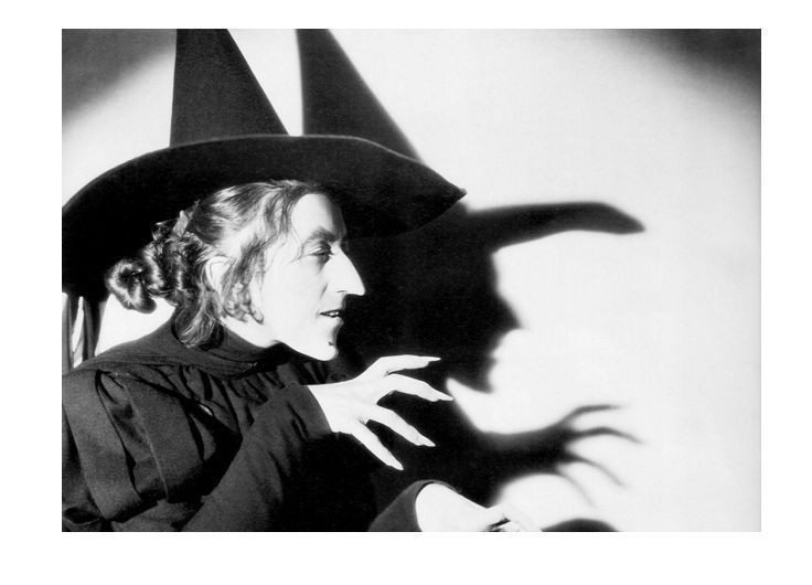 RARE Wizard of Oz Promo PHOTO Wicked Witch of the West, Margaret Hamilton