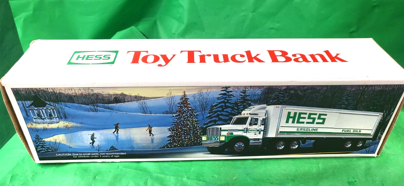 1987 Hess  Truck Bank in Original Box For Parts