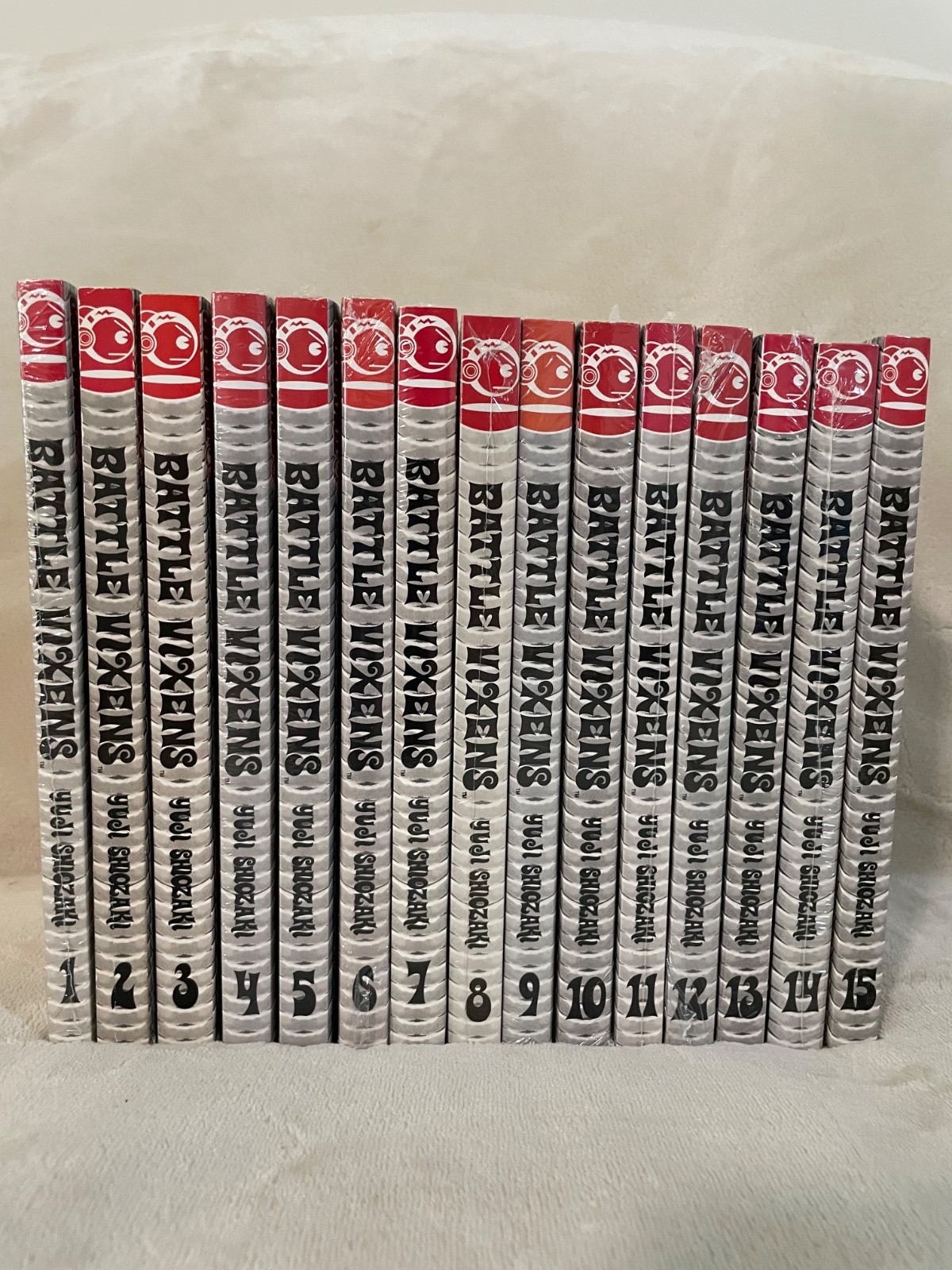 Tokyopop Battle Vixens manga 1-15 Yuji Shiozaki All sealed except 2&3. Rated M