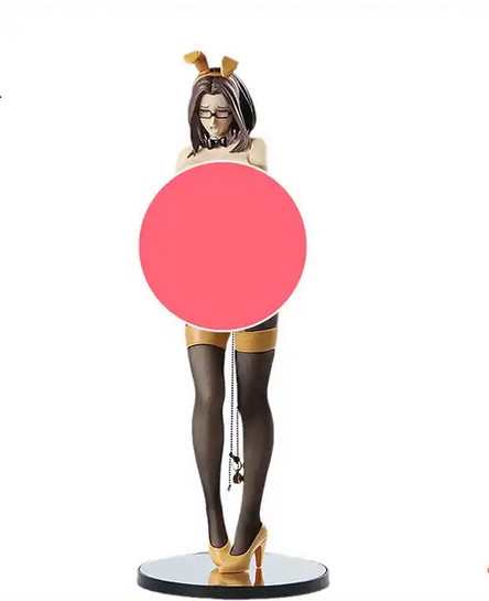 Soft Chest Anime Kuwashima Yuuko Bunny Ver. PVC 1/4 Scale Figure New No Box 40cm