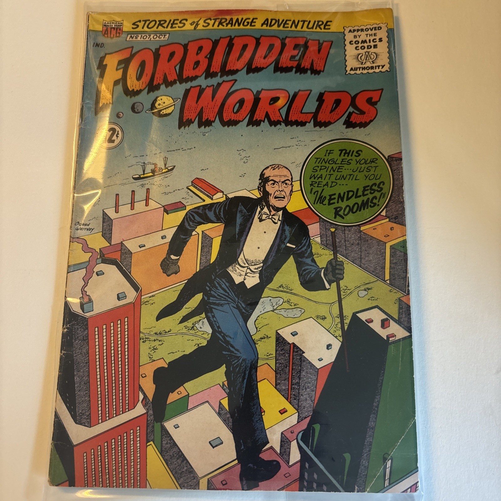 1959 FORBIDDEN WORLDS NO. 81 AUGUST, PRE-OWNED 1959 FORBIDDEN WORLDS NO. 81 AUGUST, PRE-OWNED