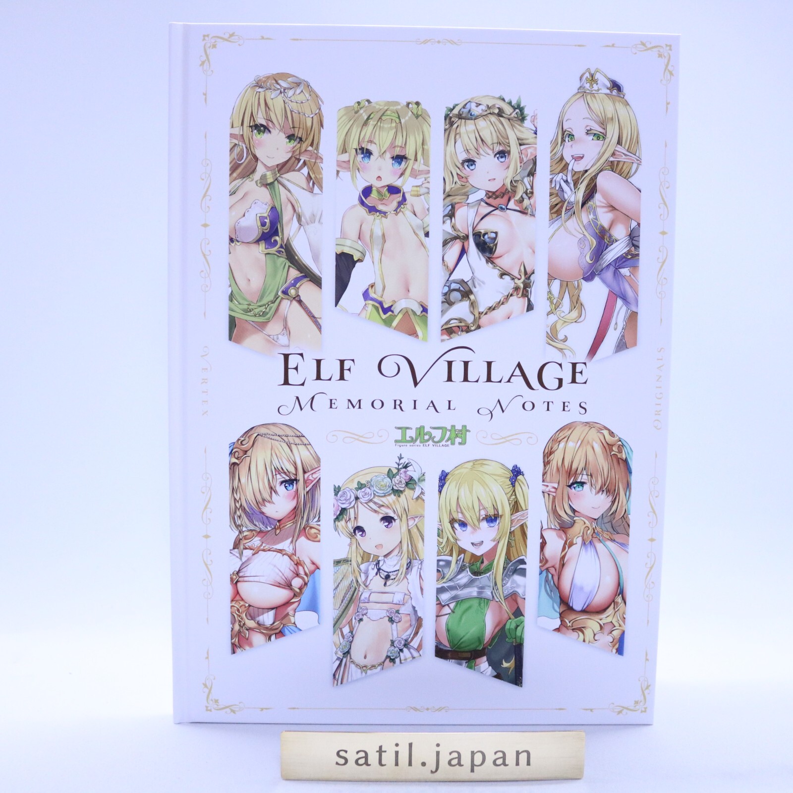[NEW] Vertex official Elf Village Girl Art Book Memorial Notes 2023