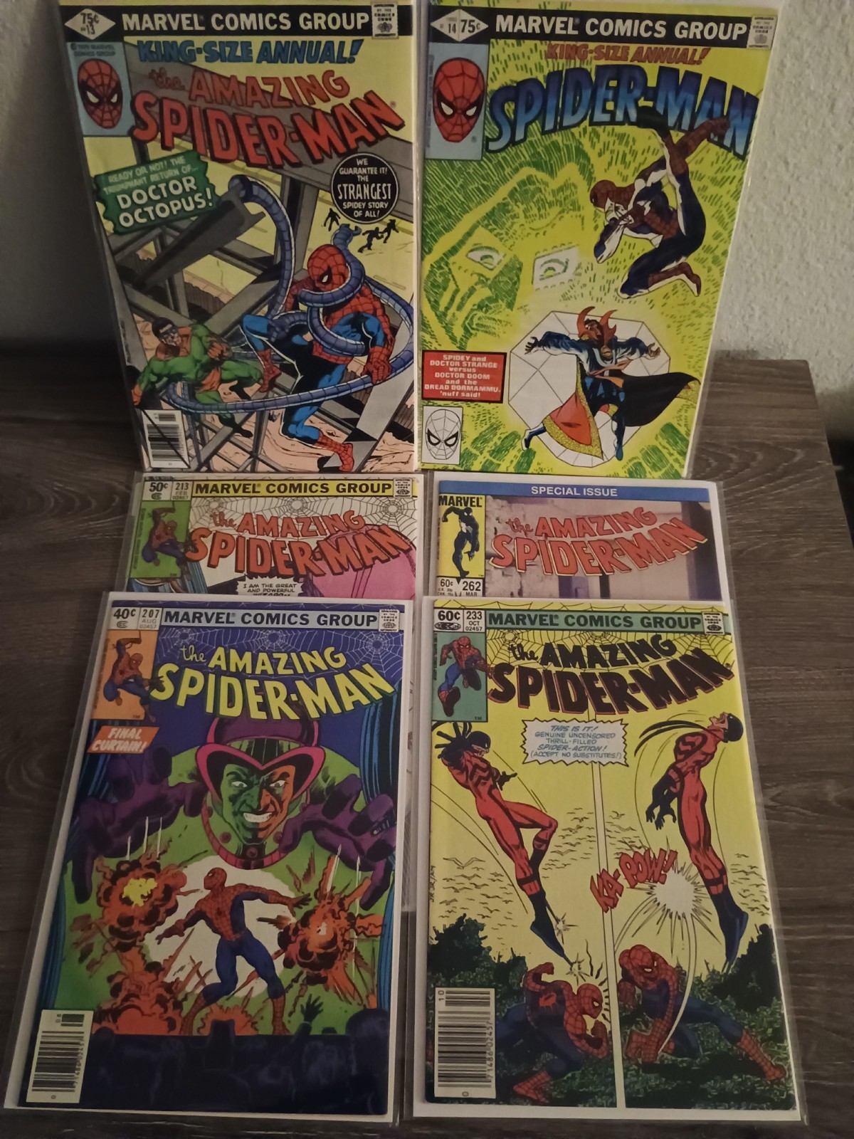 🌟Vintage Bronze Age Amazing Spider-Man Lot: w/Keys Marvel Comics (1979-1985) 🌟 🌟Vintage Bronze Age Amazing Spider-Man Lot: w/Keys Marvel Comics (1979-1985) 🌟