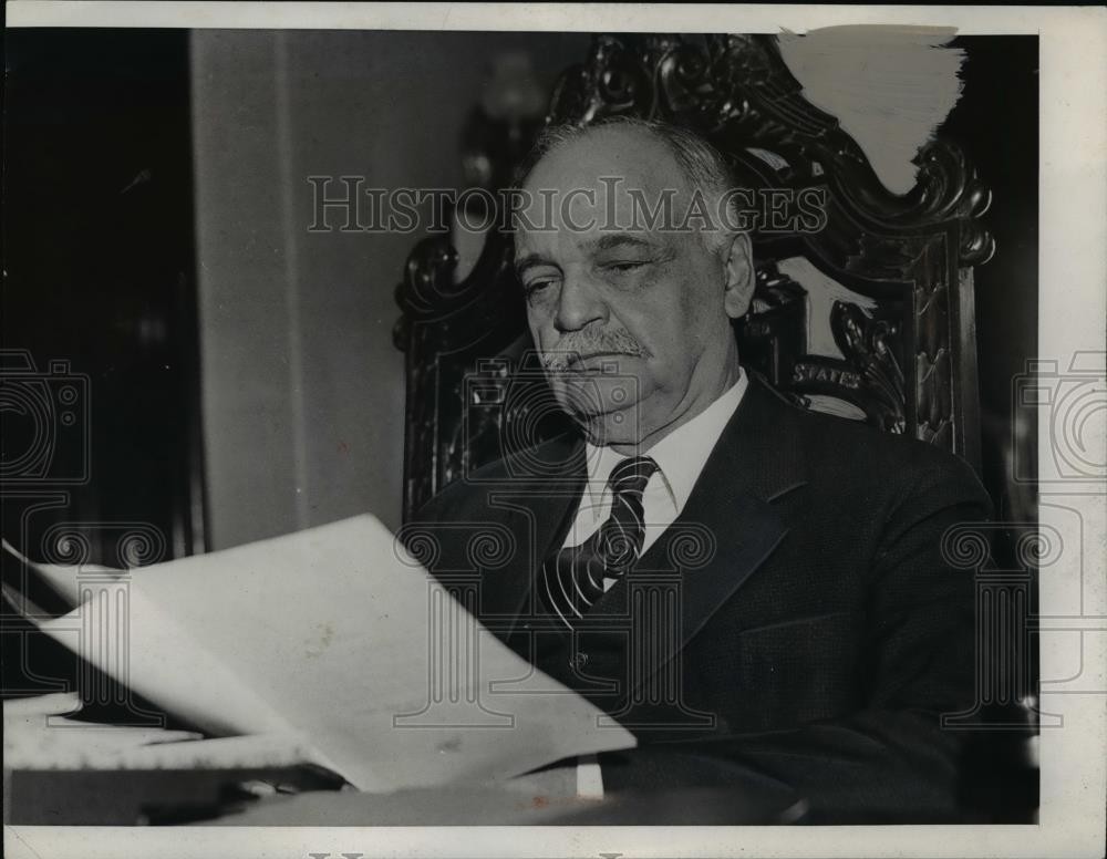1933 Press Photo Charles Curtis - nef38999