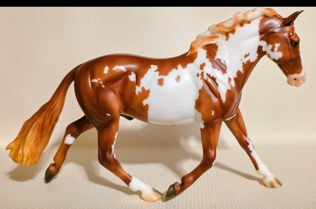Breyer Traditional Breyerfest 2025 Beau N' Arrow Pinto Spotted Draft Horse