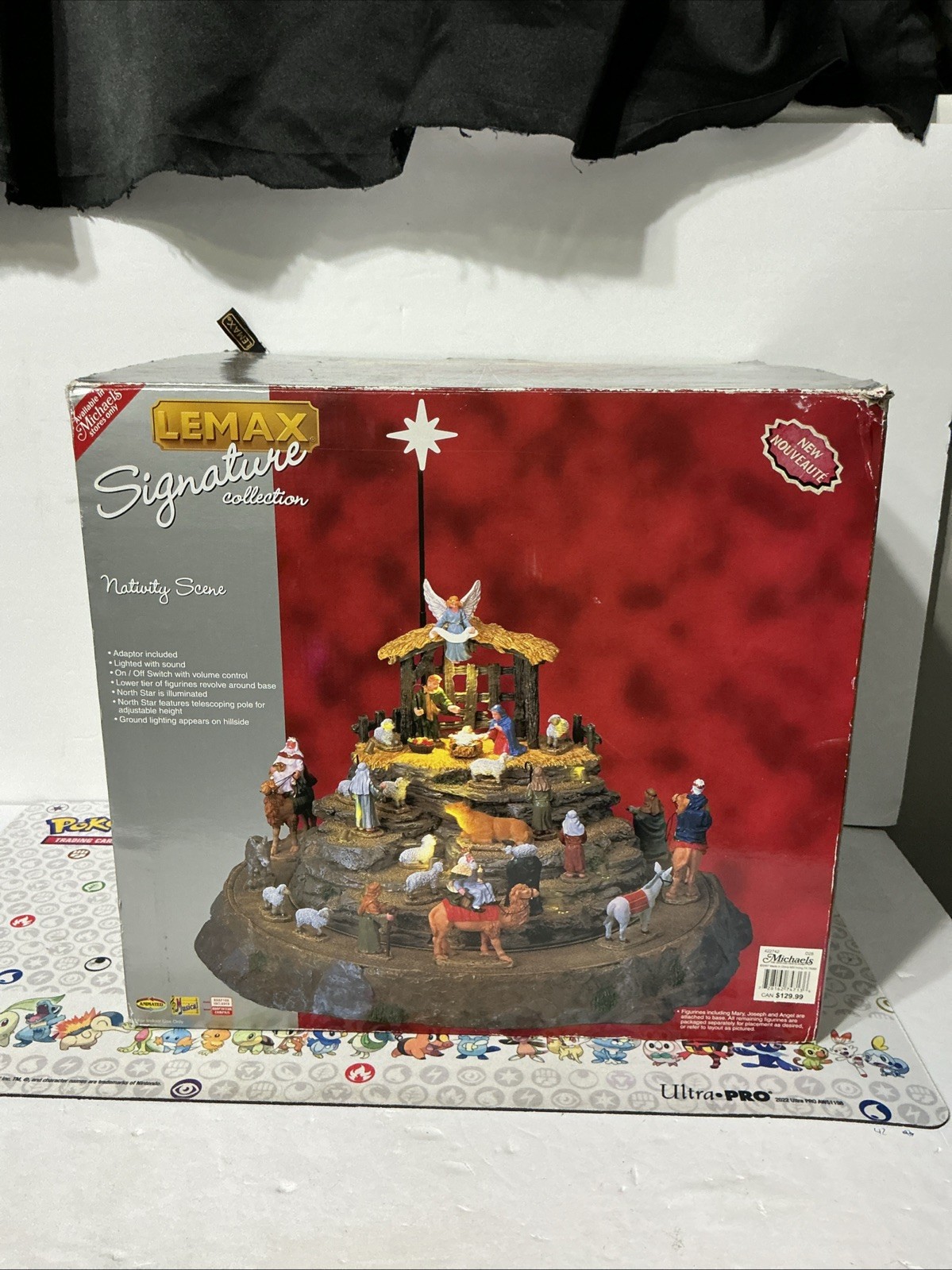 Lemax Village Collection Nativity Scene #74713 - Complete - Box - Tested Lemax Village Collection Nativity Scene #74713 - Complete - Box - Tested