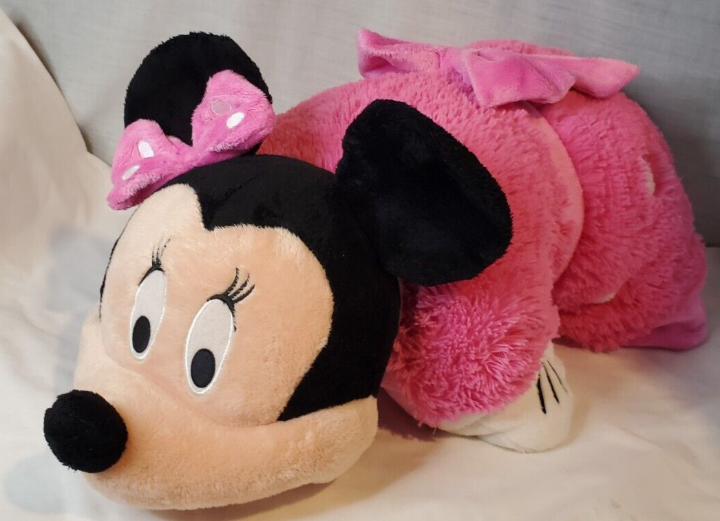 Disney Pillow Pets Minnie Mouse Plush Stuffed Animal Toy Clean