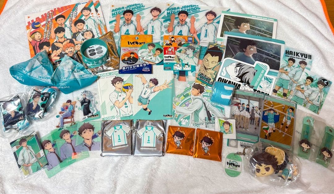 Haikyuu Oikawa Tooru Collectible Merchandise Bundle Character Goods Japan Anime