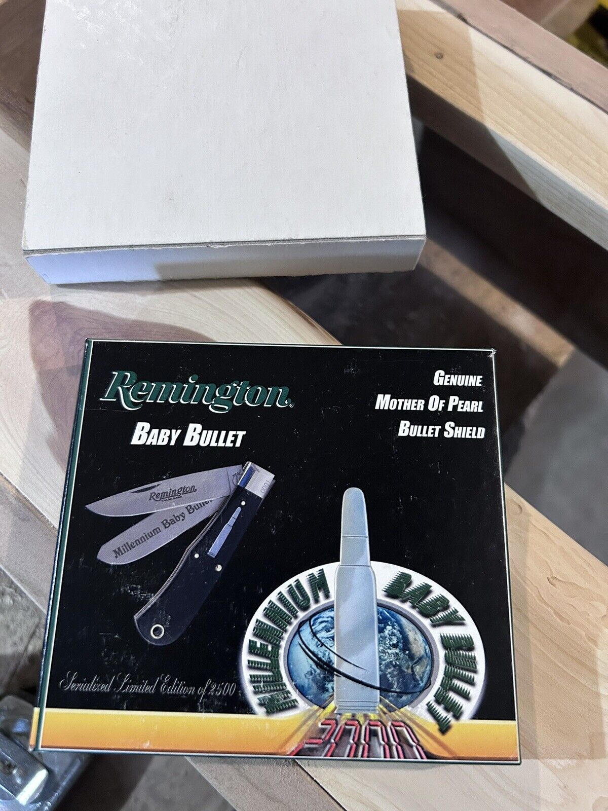 Remington Millennium Baby Bullet Knife 2000
