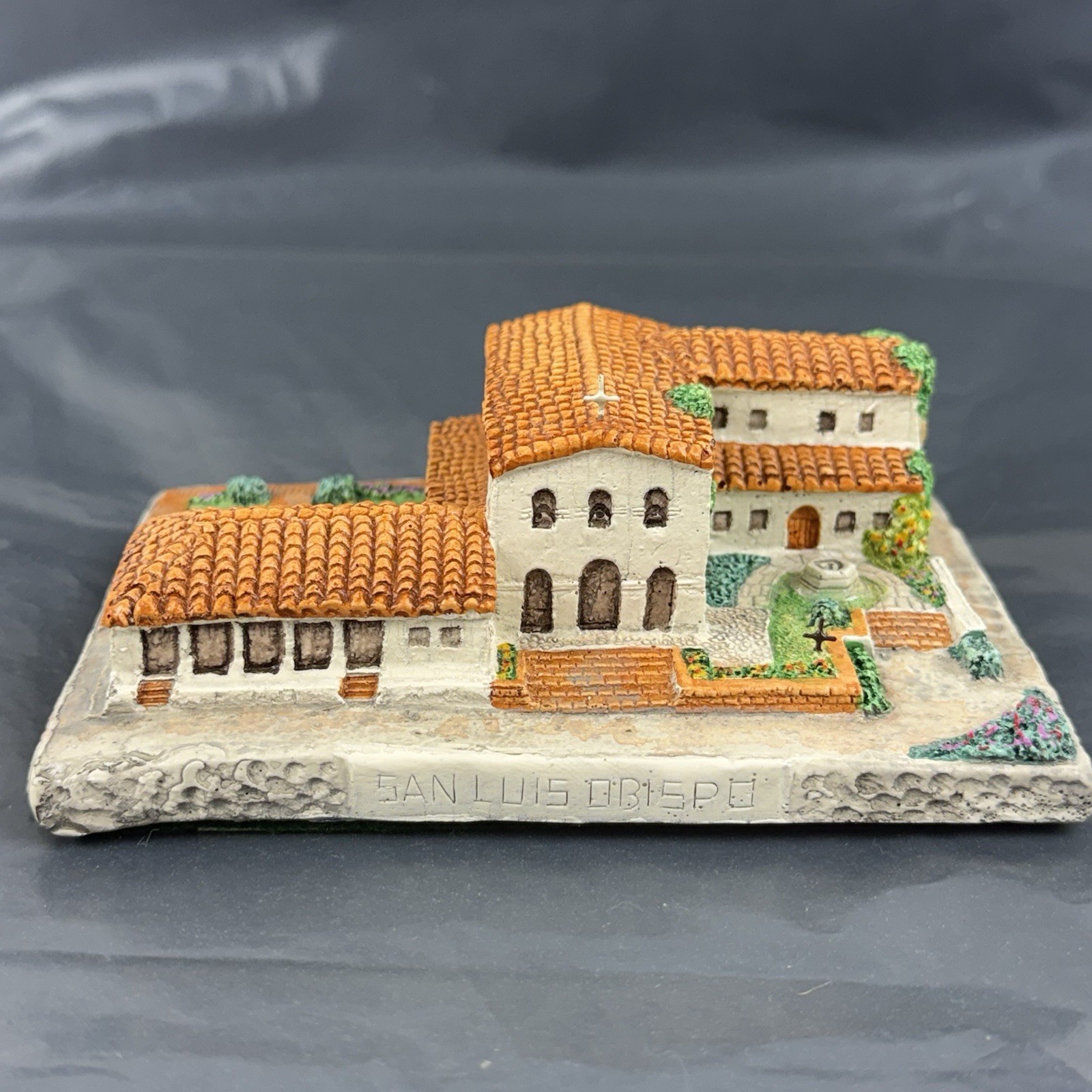 Collectible Miniature Figurine Replica of Mission San Luis Obispo de Tolosa Real